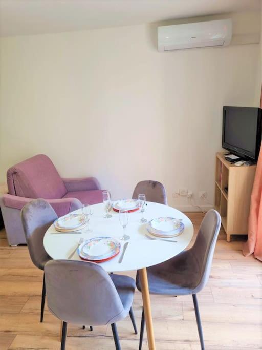 Studio Nice, Avenue Des Fleurs, Climatise Lejlighed Eksteriør billede