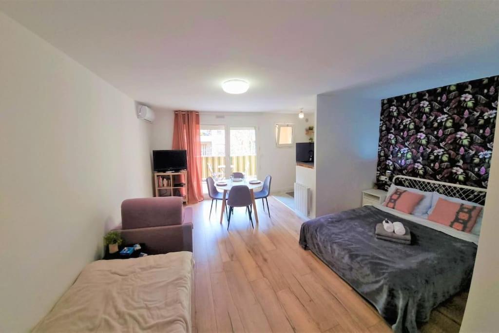 Studio Nice, Avenue Des Fleurs, Climatise Lejlighed Eksteriør billede